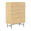 Senkki Home4You Bassel 80x40x114cm, beige