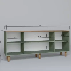 Senkki Linento Furniture Bohemian 2, leveys 180cm