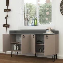 Senkki Linento Furniture Dea, beige/harmaa