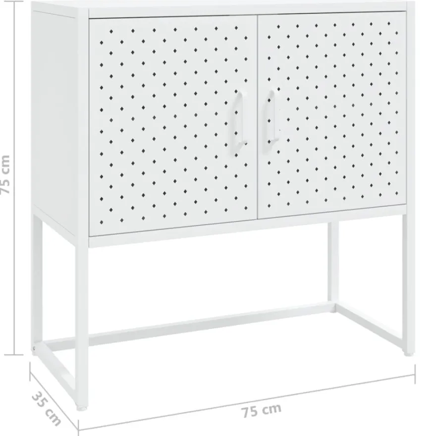 Senkki 75-105x35x75cm, teräs, eri kokoja ja värejä