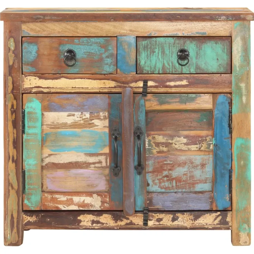Senkki 70x35x65 cm täysi kierrätetty puu (87490)