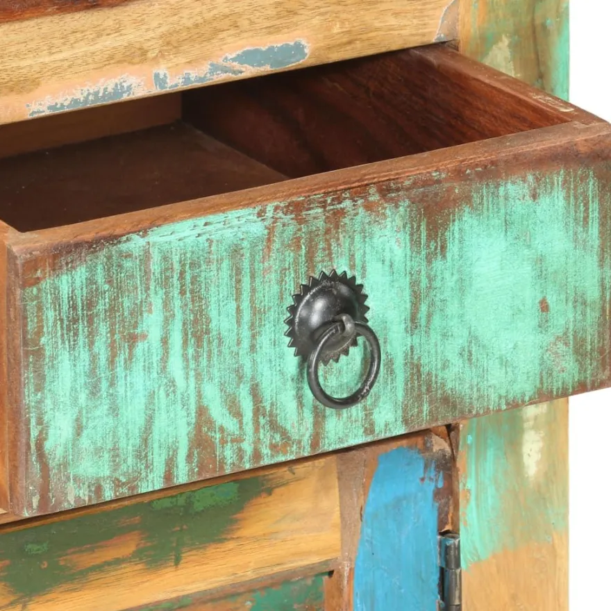 Senkki 70x35x65 cm täysi kierrätetty puu (87490)