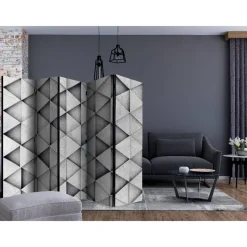 Sermi Artgeist Grey Triangles II, 225x172cm
