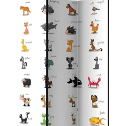 Sermi Artgeist Learning by playing - Animals, 135x172cm