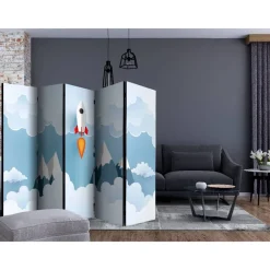 Sermi Artgeist Rocket in the Clouds II, 225x172cm