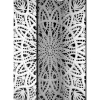 Sermi Artgeist White Mandala, 135x172cm