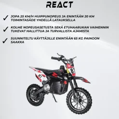 Sähköcrossi React Seeker, 800W