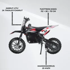 Sähköcrossi React Seeker, 800W