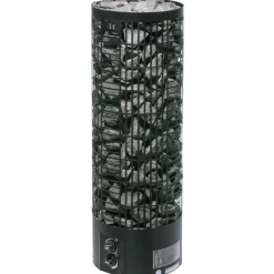 Sähkökiuas Mondex Tahko M, 10.5kW, 12-22m³, kiinteä ohjaus, musta