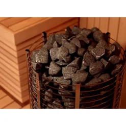 Sähkökiuas SAWO Round Tower, 10.5kW, 9-16m³, erillinen ohjauskeskus