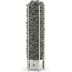 Sähkökiuas SAWO Round Tower, 10.5kW, 9-16m³, erillinen ohjauskeskus