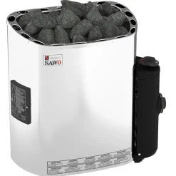 Sähkökiuas SAWO Scandia Trendline, 8kW, 7-13m³, kiinteä ohjaus