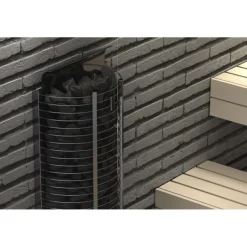 Sähkökiuas SAWO Wall Tower, 12kW, 11-18m³, erillinen ohjauskeskus