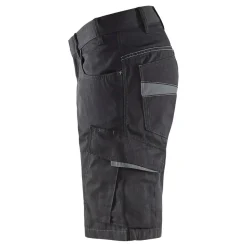 Shortsit Blåkläder 1499, musta/tummanharmaa