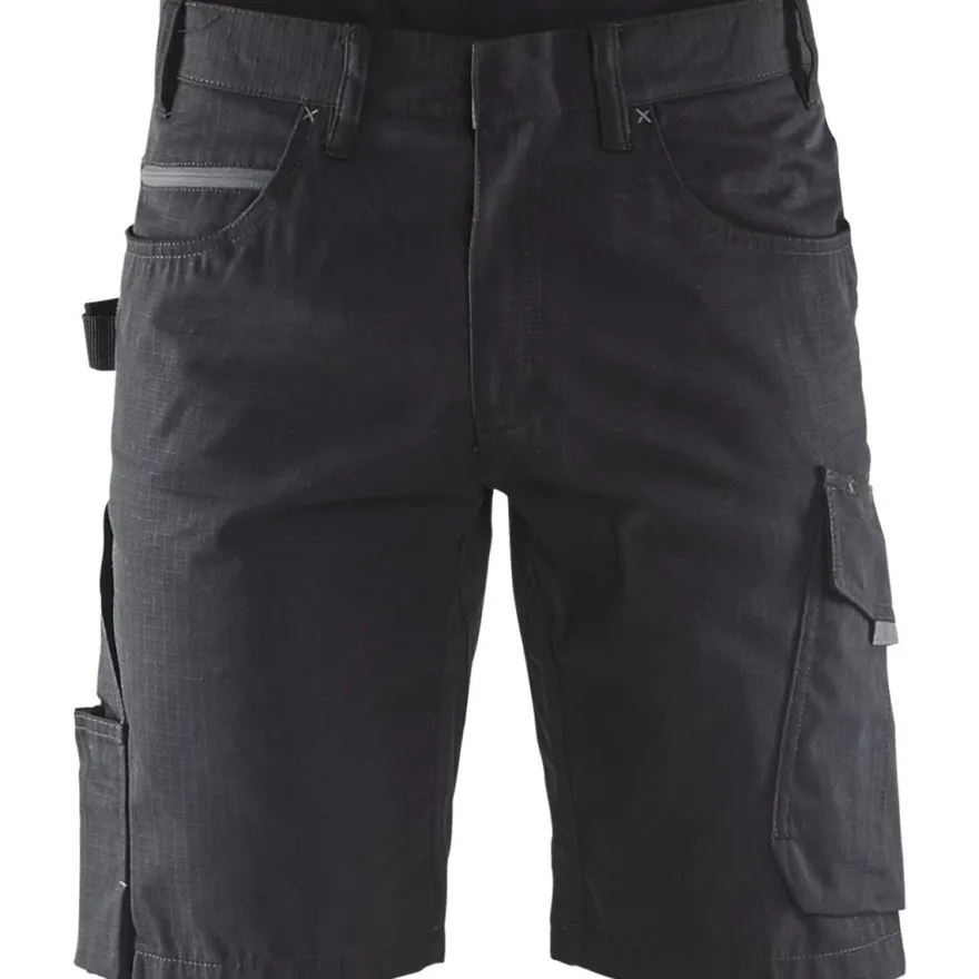 Shortsit Blåkläder 1499, musta/tummanharmaa