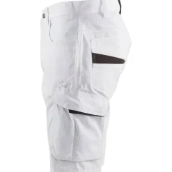 Shortsit Blåkläder 1094 Stretch, valkoinen/tummanharmaa