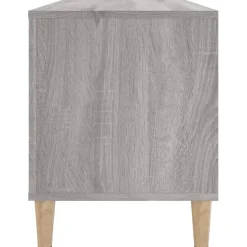 Säilytyskaappi LP-levyille harmaa Sonoma 100x38x48 cm puu (31979)