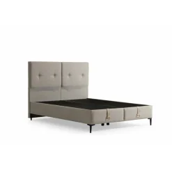 Säilytyssänky + sängynpääty Linento Furniture Bade, ilman patjaa, beige