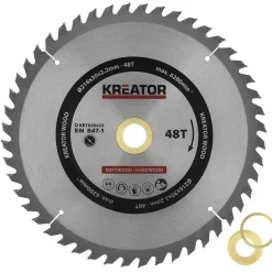 Sirkkelinterä Kreator, 250mm/48t