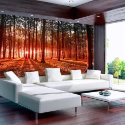 Sisustustarra Artgeist Autumn: morning in the forest, eri kokoja