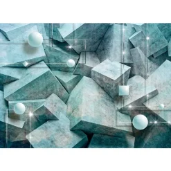 Sisustustarra Artgeist Concrete Cubes, eri kokoja
