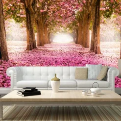 Sisustustarra Artgeist Pink grove, eri kokoja