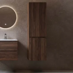 Sivukaappi Bathlife Eufori, 450x1500x350mm, pähkinä