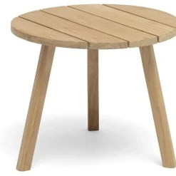 Sivupöytä Hillerstorp Tennessee, Ø50cm, tiikki