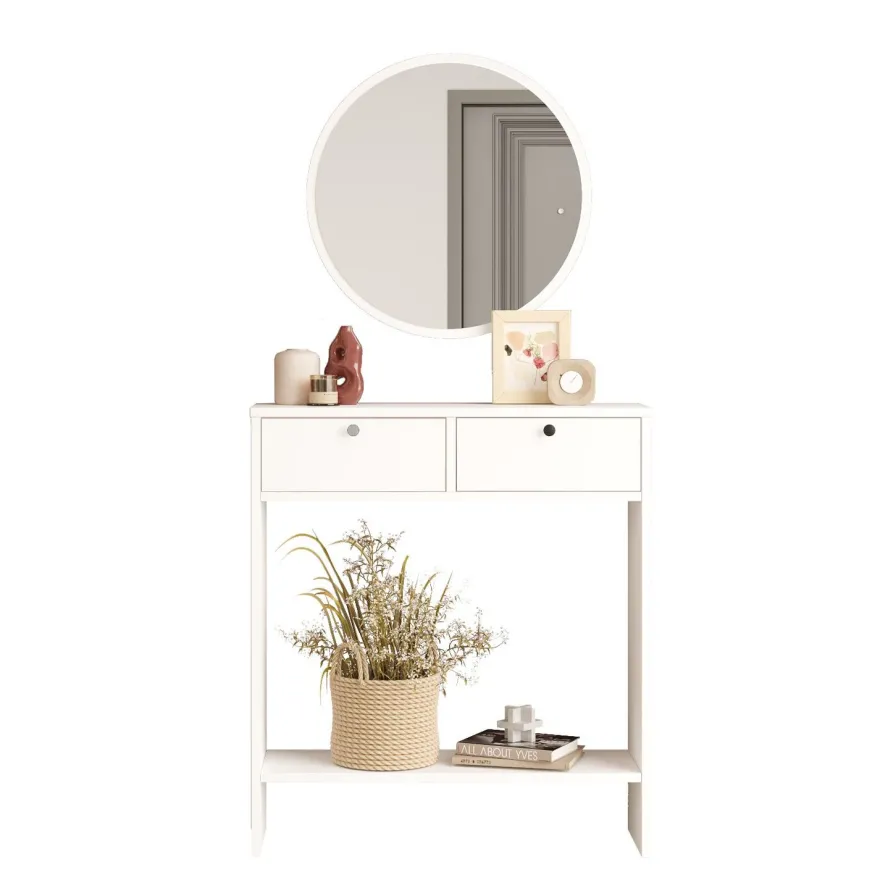 Sivupöytä Linento Furniture Lr1, valkoinen