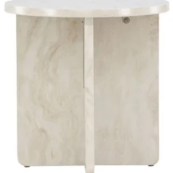 Sivupöytä Venture Home Ålesund, ø50cm, beige