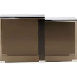 Sivupöytä Venture Home Telemark, 42x42x42 cm ruskea