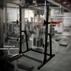 Smith laite half rack Nordcore Core Kyykkyteline