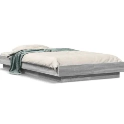 Sängynrunko LED-valoilla, tekninen puu, eri värejä ja kokoja (38011)