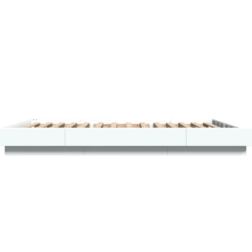 Sängynrunko LED-valoilla, tekninen puu, eri värejä ja kokoja (38011)
