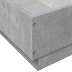 Sängynrunko LED-valoilla, tekninen puu, eri värejä ja kokoja (38011)