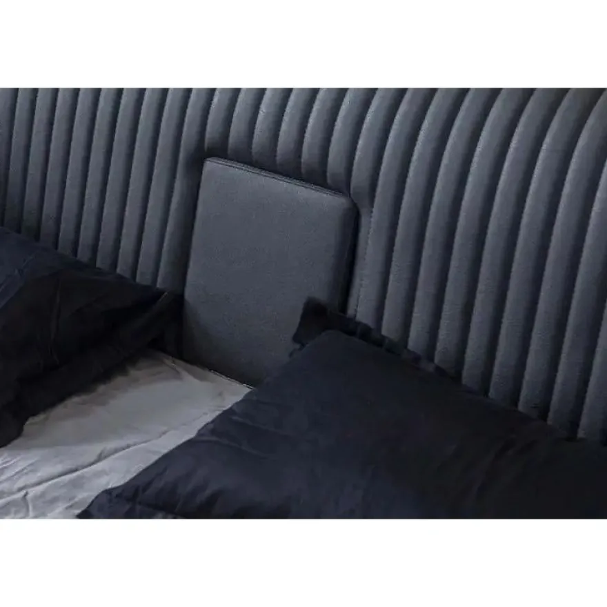 Sängynrunko Linento Furniture Sunshine Smart, 250x290cm, USB-portti, äänentoisto, hierontamekanismi