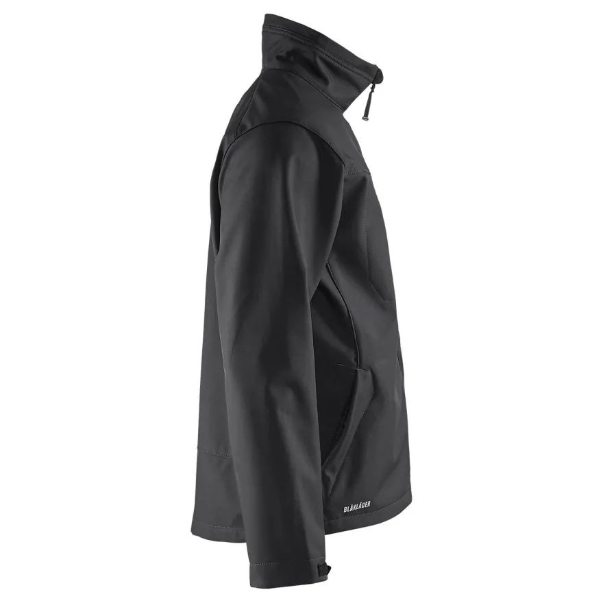Softshell-takki Blåkläder 4951, musta