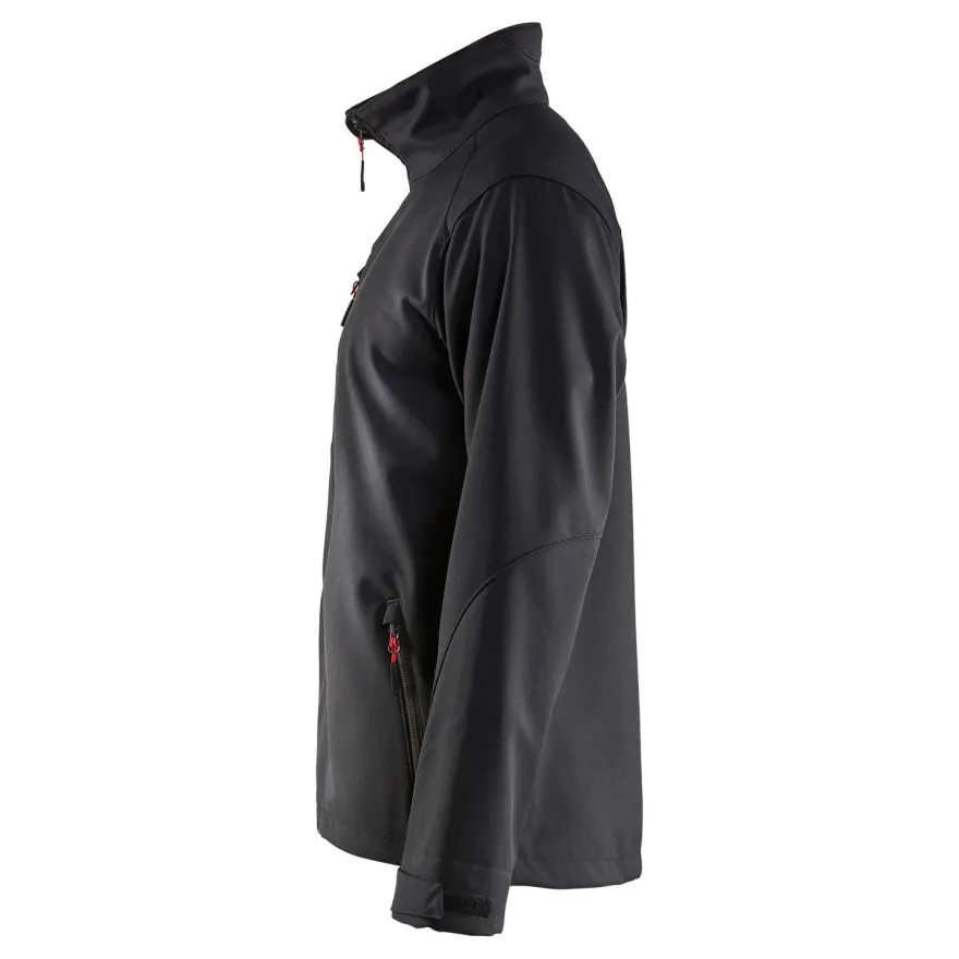 Softshell-takki Blåkläder 4752, musta
