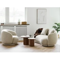 Sohva House Nordic Hawkes, 2,5-istuttava, hiekka