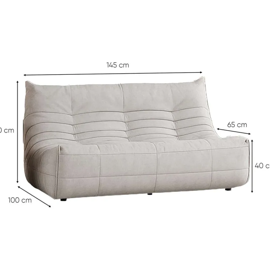 Sohva Linento Furniture Bocek, 2-istuttava