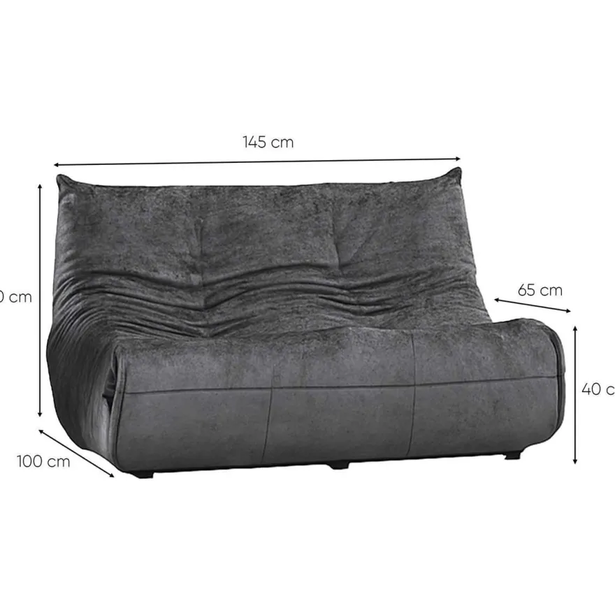 Sohva Linento Furniture Bocek, 2-istuttava