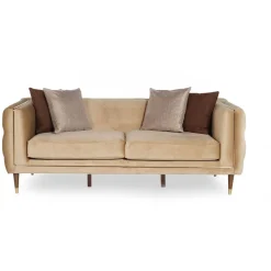 Sohva Linento Furniture Olympus, 3-istuttava, beige