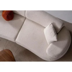 Sohva Linento Furniture Rio, 3-istuttava, kerma