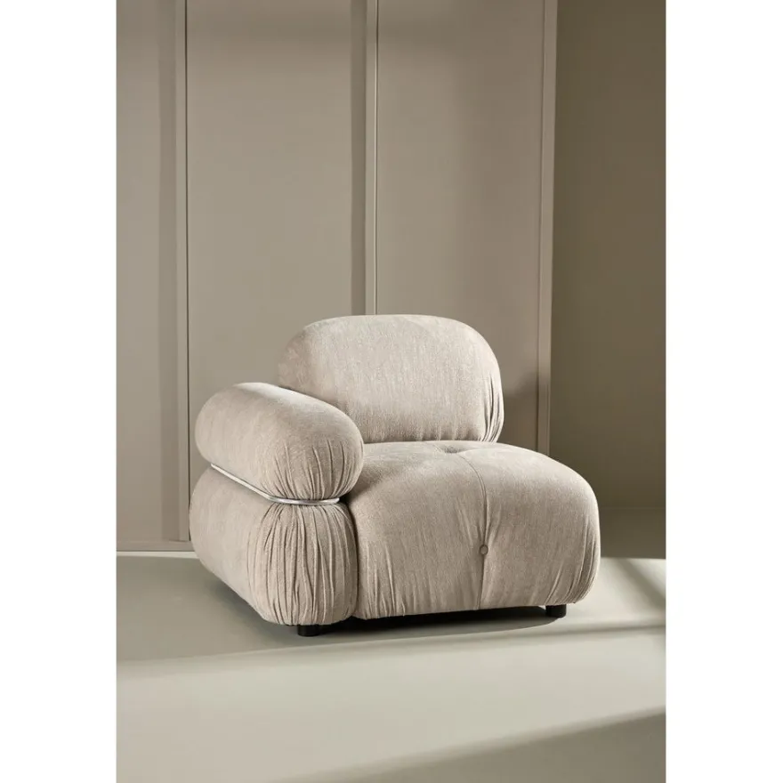 Sohvamoduuli Venture Home Mika, kulma, 95x95x80 cm beige