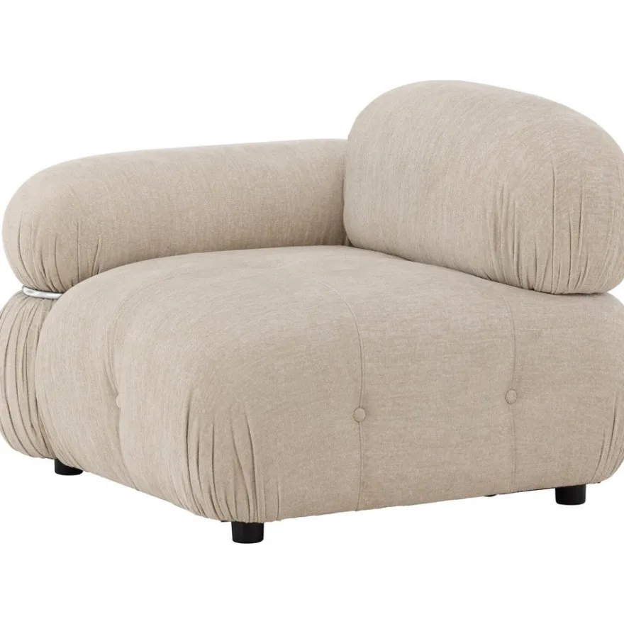 Sohvamoduuli Venture Home Mika, kulma, 95x95x80 cm beige