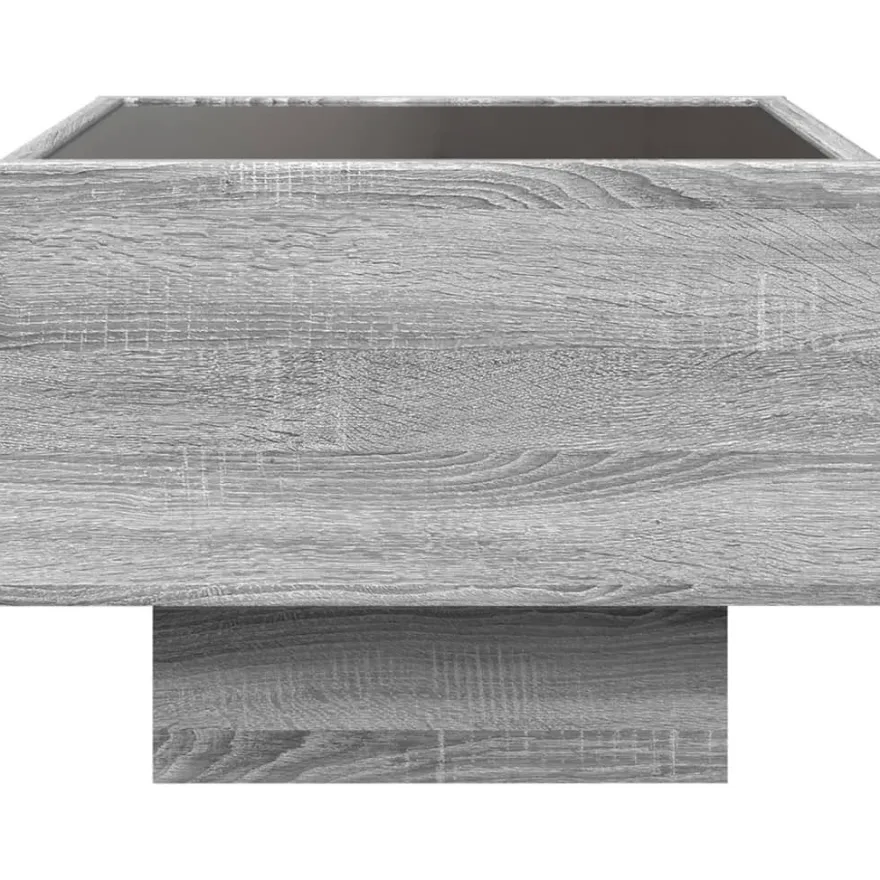 Sohvapöytä Infinity LED-valoilla, 40x40x30 cm, eri värejä (38660)