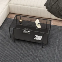 Sohvapöytä Linento Furniture Espa, musta