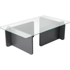Sohvapöytä Linento Furniture Flavio 105x30cm lasikansi