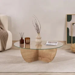 Sohvapöytä Linento Furniture Liya, 90x90cm
