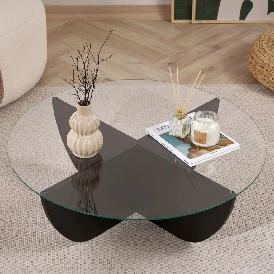 Sohvapöytä Linento Furniture Liya, 90x90cm